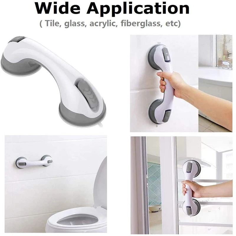 1/2pcs Safety Helping Handle Anti Slip Support Toilet Bathroom Safe Grab Bar Vacuum Sucker Suction Cup Handrail Saw Shower Items
1/2pcs Safety Helping Handle Anti Slip Support Toilet Bathroom Safe Grab Bar Vacuum Sucker Suction Cup Handrail Saw Shower Items