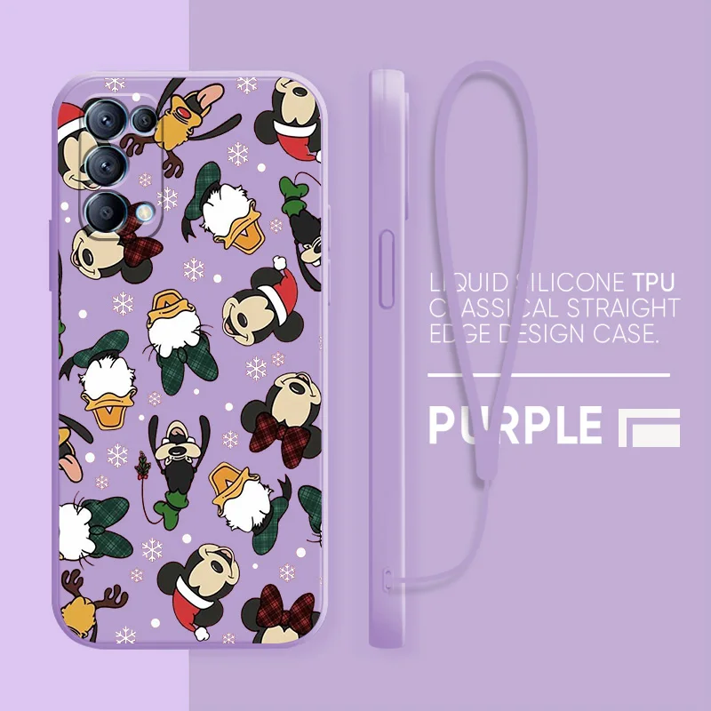 Disney Mickey Christmas Phone Case For OPPO Find X5 X3 X2 neo Pro Lite A5 A9 2020 A96 4G 5G Liquid Rope Candy Cover
Disney Mickey Christmas Phone Case For OPPO Find X5 X3 X2 neo Pro Lite A5 A9 2020 A96 4G 5G Liquid Rope Candy Cover