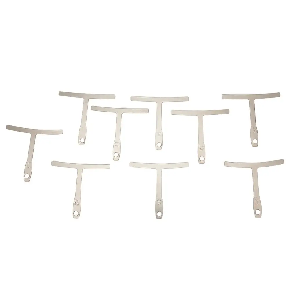 3.5 X 2.0 In/8.9 X 5.1 Cm Guitar String Height Ruler Plastic Guitar T-shaped Rulers Set Stainless Steel Useful Brand New
3.5 X 2.0 In/8.9 X 5.1 Cm Guitar String Height Ruler Plastic Guitar T-shaped Rulers Set Stainless Steel Useful Brand New