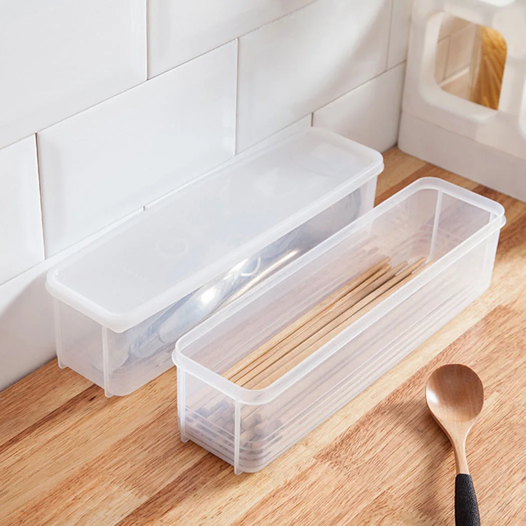 Kitchen Noodle Box Whole Grains With Cover Food Food Container Moisture-proof Noodle Spaghetti Storage Box Durable
Kitchen Noodle Box Whole Grains With Cover Food Food Container Moisture-proof Noodle Spaghetti Storage Box Durable