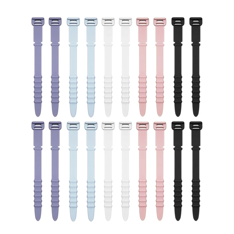Silicone Zip Ties Reusable Zip Ties 20pcs Rubber Cable Ties Straps for Wire Drop Shipping
Silicone Zip Ties Reusable Zip Ties 20pcs Rubber Cable Ties Straps for Wire Drop Shipping