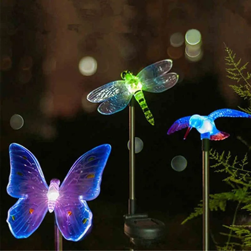 Solar Power LED Light Yard Decoration Miniature Butterfly Dragonfly Bird Outdoor Lawn Pathway Landscape Lamp Garden Decoration
Solar Power LED Light Yard Decoration Miniature Butterfly Dragonfly Bird Outdoor Lawn Pathway Landscape Lamp Garden Decoration