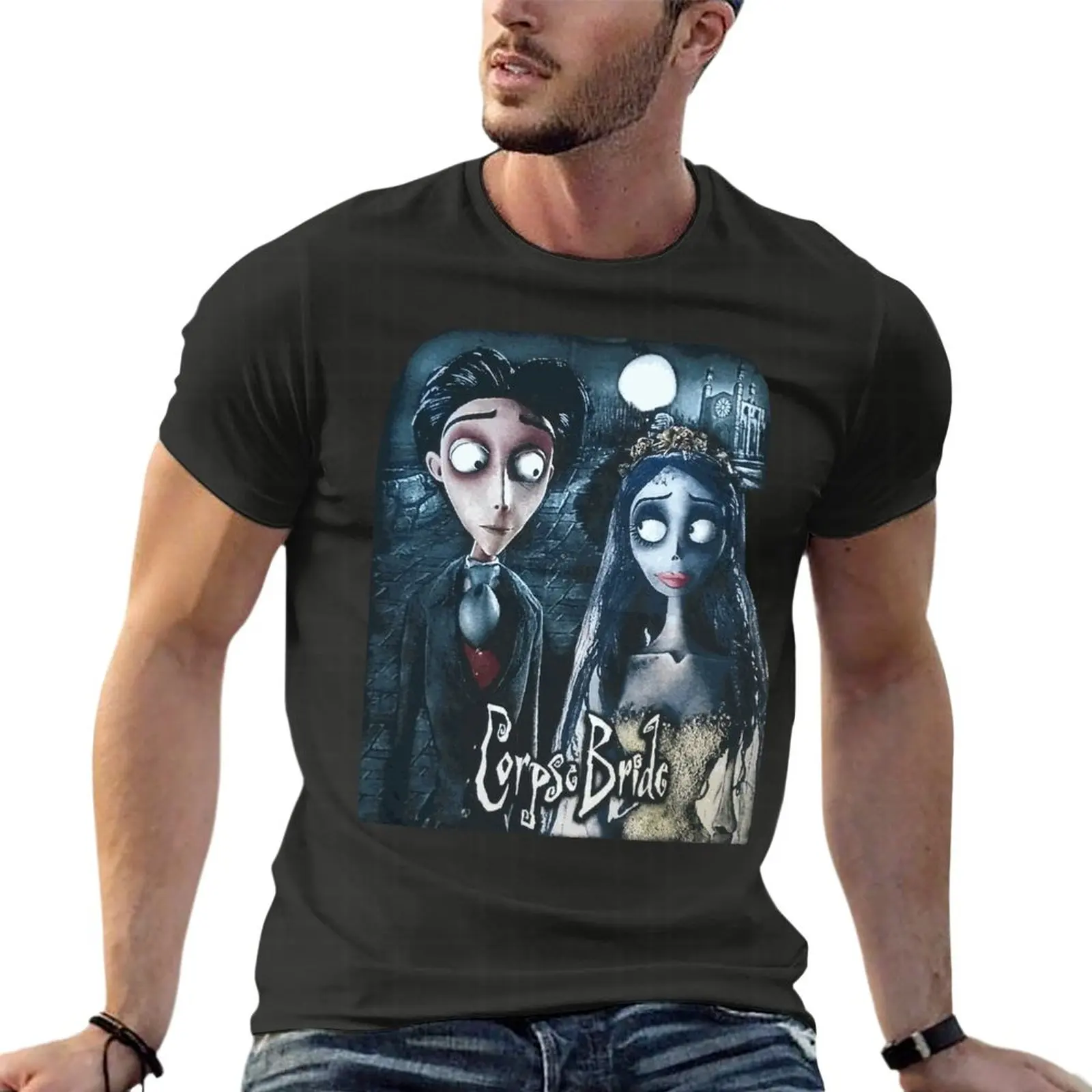 Corpse Bride - Nightmare Before Christmas Tim Burton Halloween Skellin Oversized T-Shirt Fashion Men Clothe Short Sleeve Top Tee
Corpse Bride - Nightmare Before Christmas Tim Burton Halloween Skellin Oversized T-Shirt Fashion Men Clothe Short Sleeve Top Tee