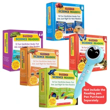 5 Box/set English Scholastic Guided Science Readers ACDEF Let Students Children Book Baby Learn English Language Books for Kids