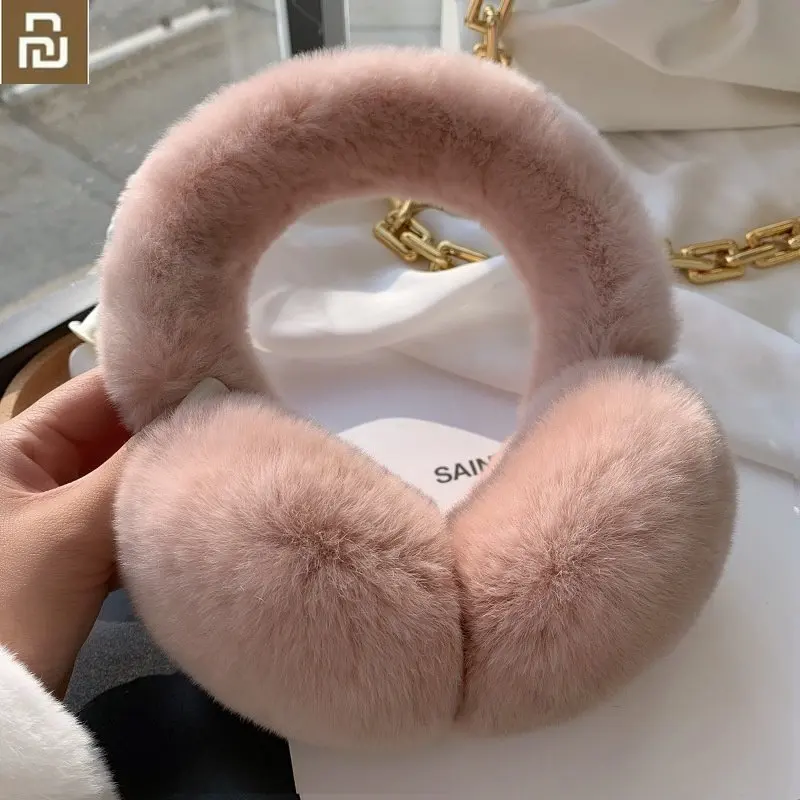 YOUPIN Ear Muffs Winter Fur Rabbit Cute Headphones Women Genuine Real Rabbit Fur Warm Ear Warmer Headbands Ear Bandage Female
YOUPIN Ear Muffs Winter Fur Rabbit Cute Headphones Women Genuine Real Rabbit Fur Warm Ear Warmer Headbands Ear Bandage Female