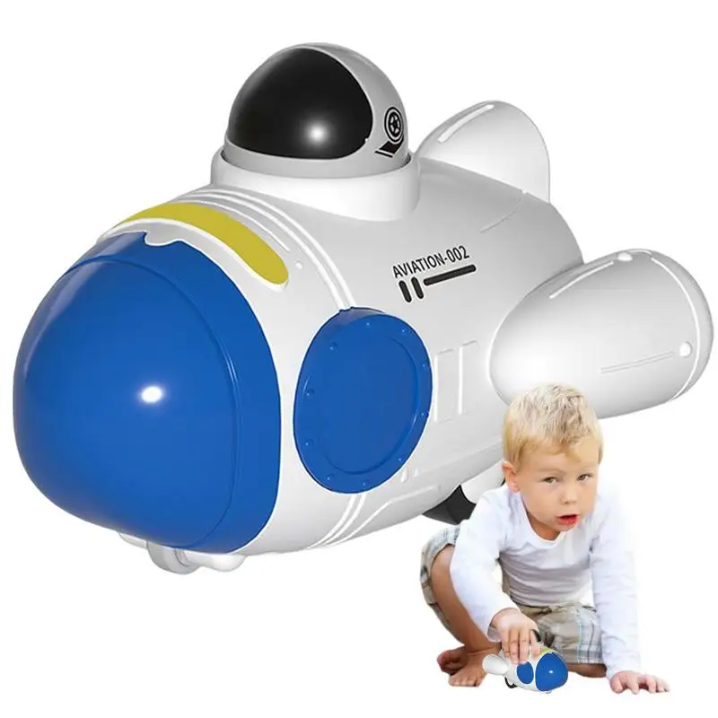 Pull Back Airplane Toys Cartoon Aerospace Toy Drop-resistant Rotating Inertia Press Car Toy Press Inertia Space Toy Plane Space
Pull Back Airplane Toys Cartoon Aerospace Toy Drop-resistant Rotating Inertia Press Car Toy Press Inertia Space Toy Plane Space