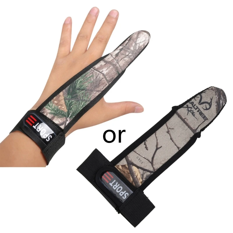 

Anti-Slip Single Finger Fishing Casting Glove Index Finger Protector Breathable
