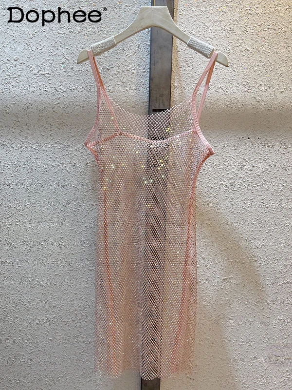2022 Summer New Rhinestone Elegant Crystal Hip Spaghetti Straps Sexy Dress for Women Slim Fit Trendy
2022 Summer New Rhinestone Elegant Crystal Hip Spaghetti Straps Sexy Dress for Women Slim Fit Trendy