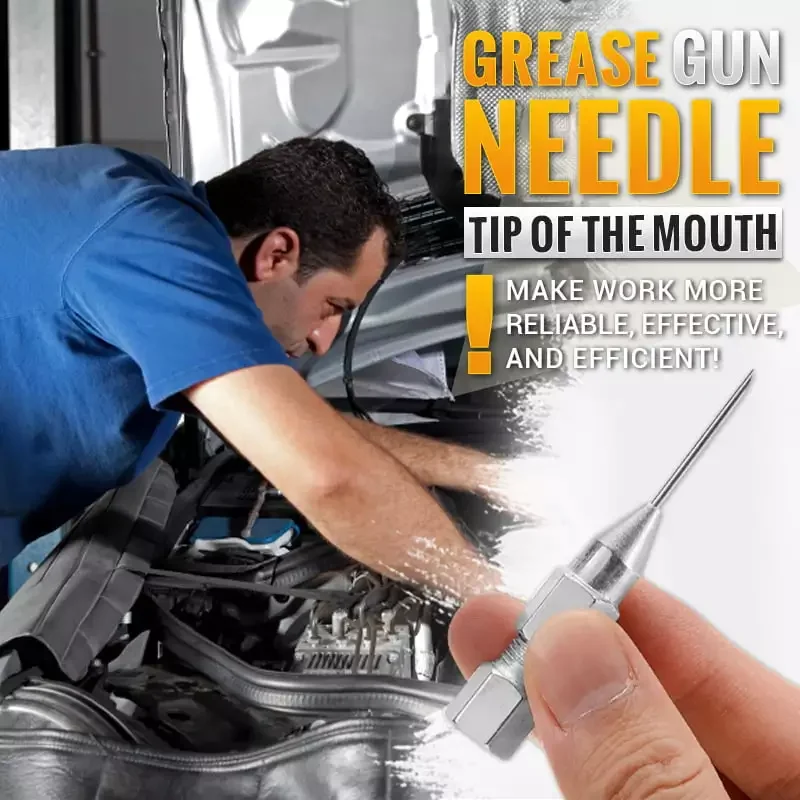 PCS Grease Gun Needle Tip Of The Mouth Needle Grease Tool Grease Accessories Nozzle Adaptor Repair Tool Dropshipping
PCS Grease Gun Needle Tip Of The Mouth Needle Grease Tool Grease Accessories Nozzle Adaptor Repair Tool Dropshipping