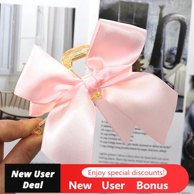 Bowknot Hair Claw Clips Big Size Wash Face Makeup Sweet Hairpins Long Ribbon Chiffon Headwear Ladies Hairgrip Hair Accessories
Bowknot Hair Claw Clips Big Size Wash Face Makeup Sweet Hairpins Long Ribbon Chiffon Headwear Ladies Hairgrip Hair Accessories