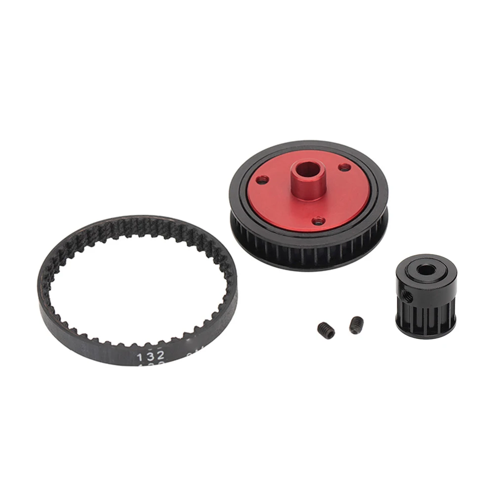 1/10 RC Car Drive Belt Transmission Stable Upgrade Decoration Kit Gears System DIY Part Replacement for Axial SCX10 II 90046
1/10 RC Car Drive Belt Transmission Stable Upgrade Decoration Kit Gears System DIY Part Replacement for Axial SCX10 II 90046