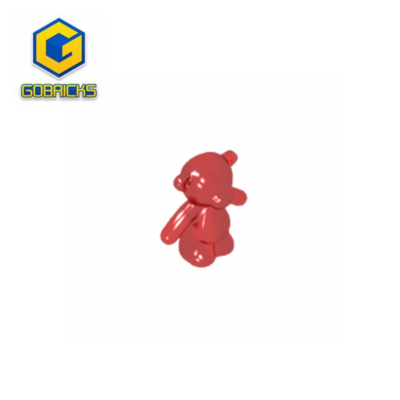 Gobricks GDS-2121 Animal, Bear / Teddy, Arms Down with Black Eyes, Nose and Mouth / Tan Belly Print compatible with lego 98382
Gobricks GDS-2121 Animal, Bear / Teddy, Arms Down with Black Eyes, Nose and Mouth / Tan Belly Print compatible with lego 98382