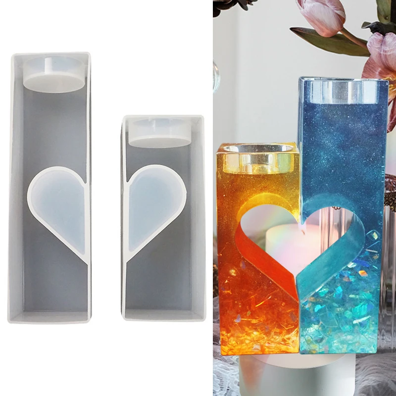 2 шт./компл., силиконовые формы для подсвечника в виде сердца
2 шт./компл., силиконовые формы для подсвечника в виде сердца