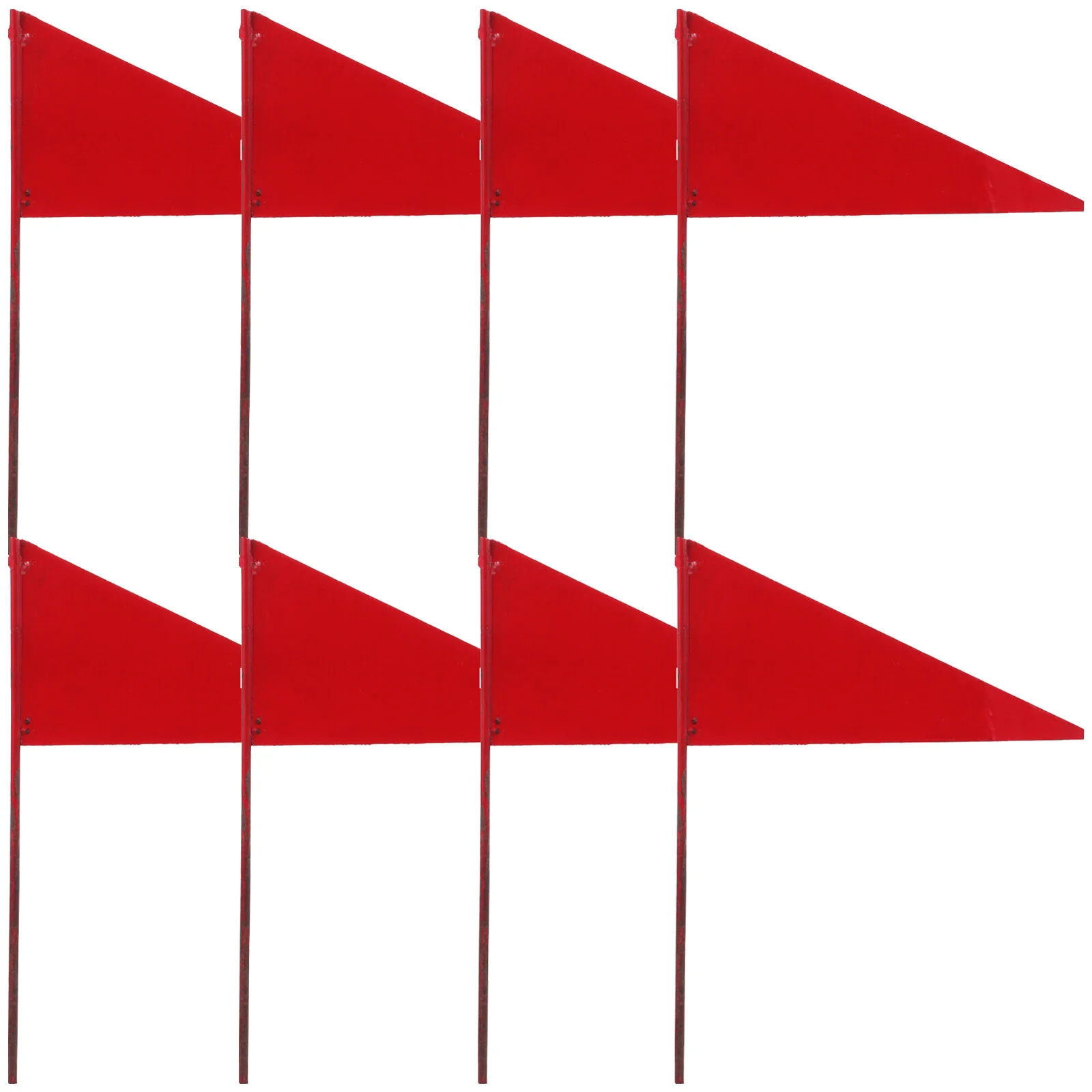8 Pcs Mini Flags Garden Irrigation Steel Pole Pennant 20.6X15.7X0.4CM Sprinkler Yard Durable Red Iron Supplies
8 Pcs Mini Flags Garden Irrigation Steel Pole Pennant 20.6X15.7X0.4CM Sprinkler Yard Durable Red Iron Supplies