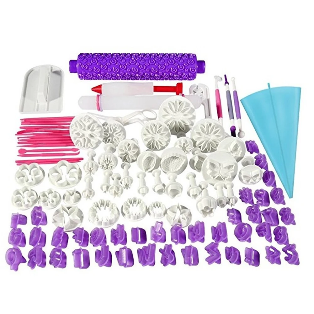 Plastic Embossing Diy Cookie Cutter Baking Tools 94pcs Mould Set Perfect for Cupcake Decorations and Fondant Crafts
Plastic Embossing Diy Cookie Cutter Baking Tools 94pcs Mould Set Perfect for Cupcake Decorations and Fondant Crafts