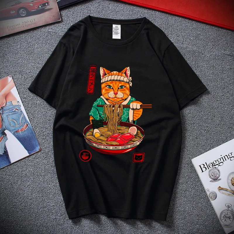 2022 Oversized Men's Clothing Anime Men T Shirts Short Sleeve T Shirt for Men Ramen Cat Graphic T Shirts Y2k Tops Free Shipping
2022 Oversized Men's Clothing Anime Men T Shirts Short Sleeve T Shirt for Men Ramen Cat Graphic T Shirts Y2k Tops Free Shipping