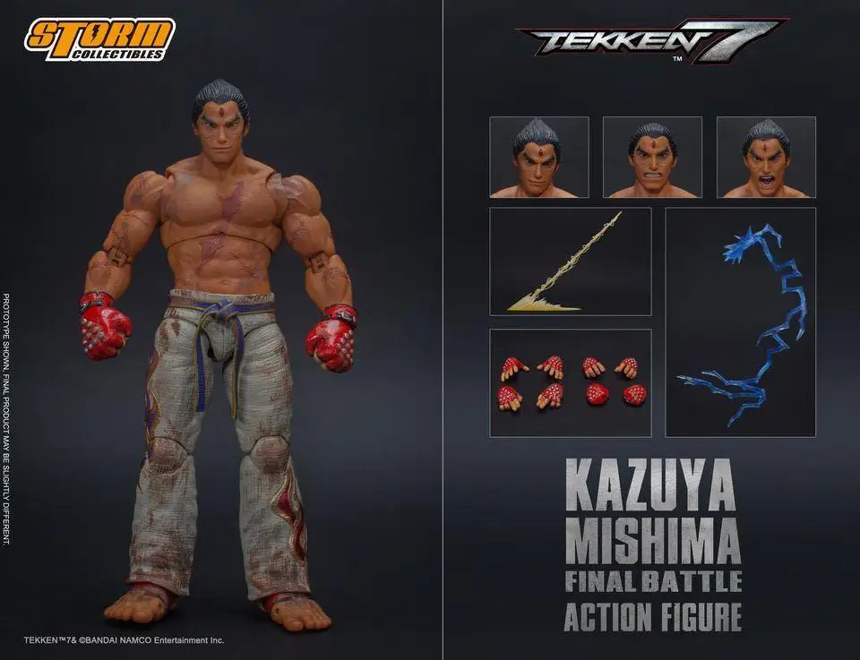 Storm Toys 1/12 KAZUYA MISHIMA Tekken7 2020 Version Soldier Model Full Set 6'' Action Figure In Stock
Storm Toys 1/12 KAZUYA MISHIMA Tekken7 2020 Version Soldier Model Full Set 6'' Action Figure In Stock