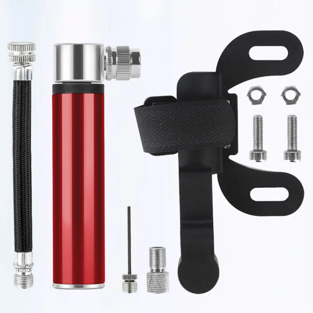 1 Set Pump Gauge Hand Bike Air Inflator Cycling Accessorie Portable Tyre Pump for Riding Bike Black Red
1 Set Pump Gauge Hand Bike Air Inflator Cycling Accessorie Portable Tyre Pump for Riding Bike Black Red