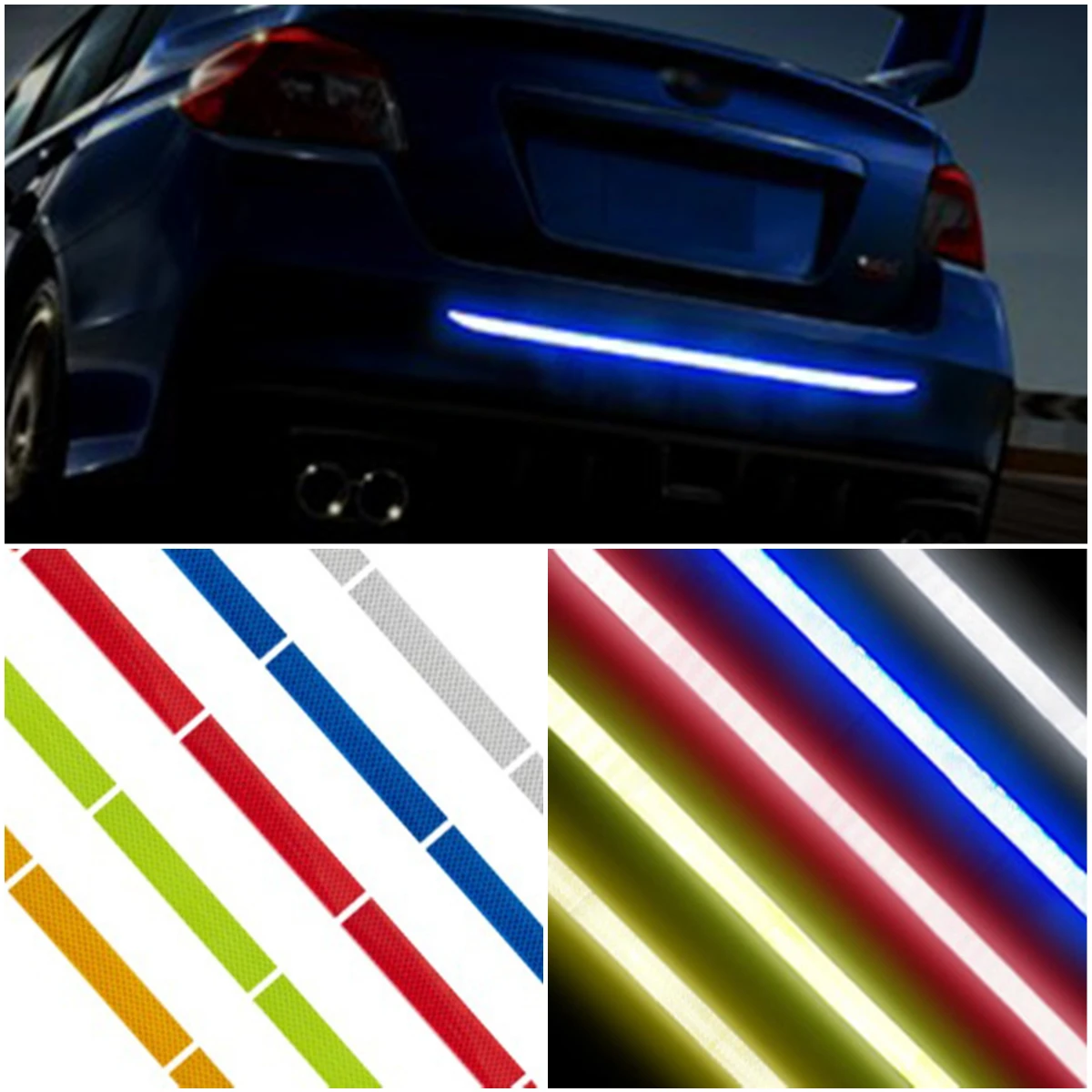 Car Trunk Reflective Stripe Stickers Universal Auto Waterproof Self Adhesive Decal Safety Warning Decorative Strips Accessories
Car Trunk Reflective Stripe Stickers Universal Auto Waterproof Self Adhesive Decal Safety Warning Decorative Strips Accessories