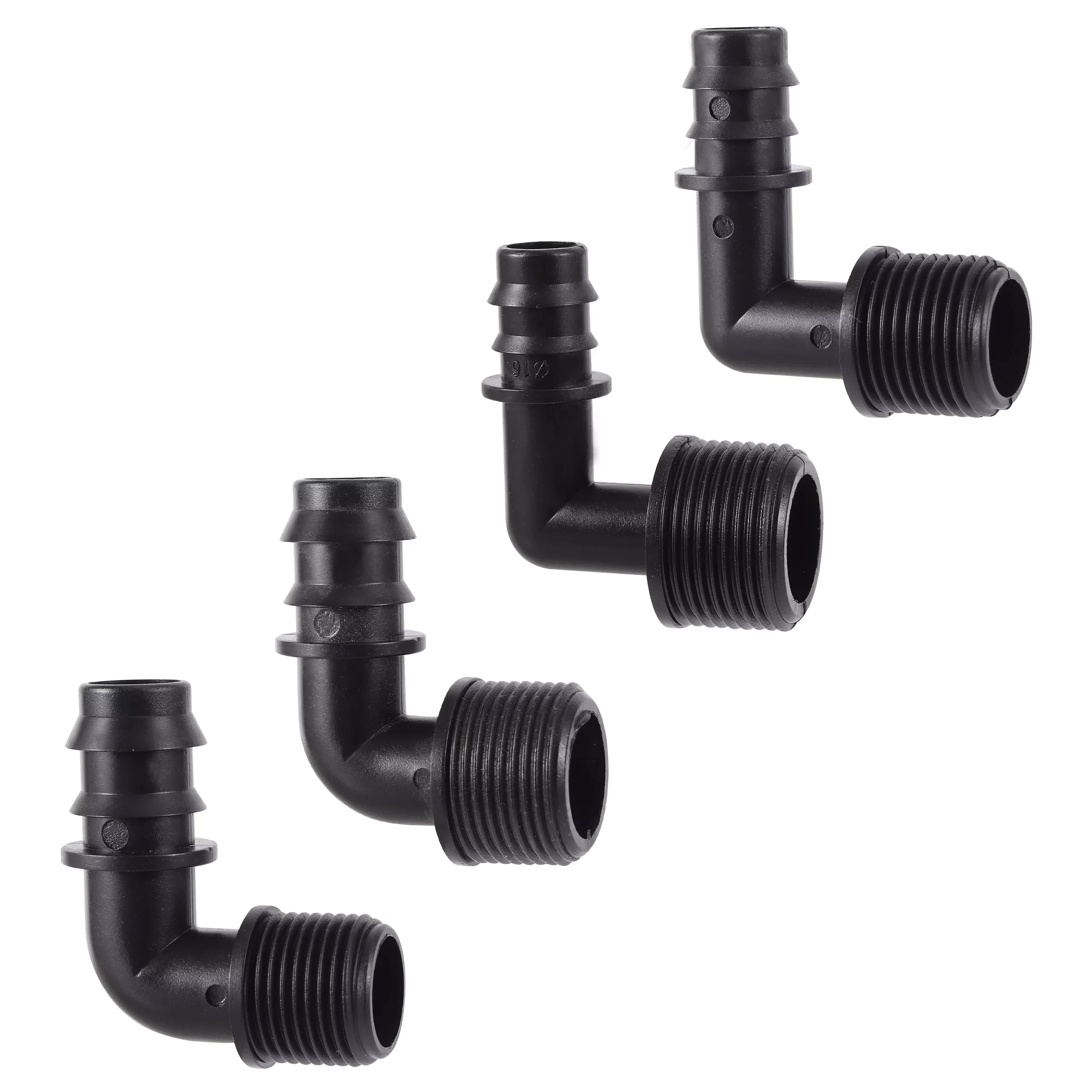 Barbed 1/2" 3/4" External Thread To DN16 DN20 Garden Water Elbow Connector homebrew Garden Irrigation Hose Accessories
Barbed 1/2" 3/4" External Thread To DN16 DN20 Garden Water Elbow Connector homebrew Garden Irrigation Hose Accessories