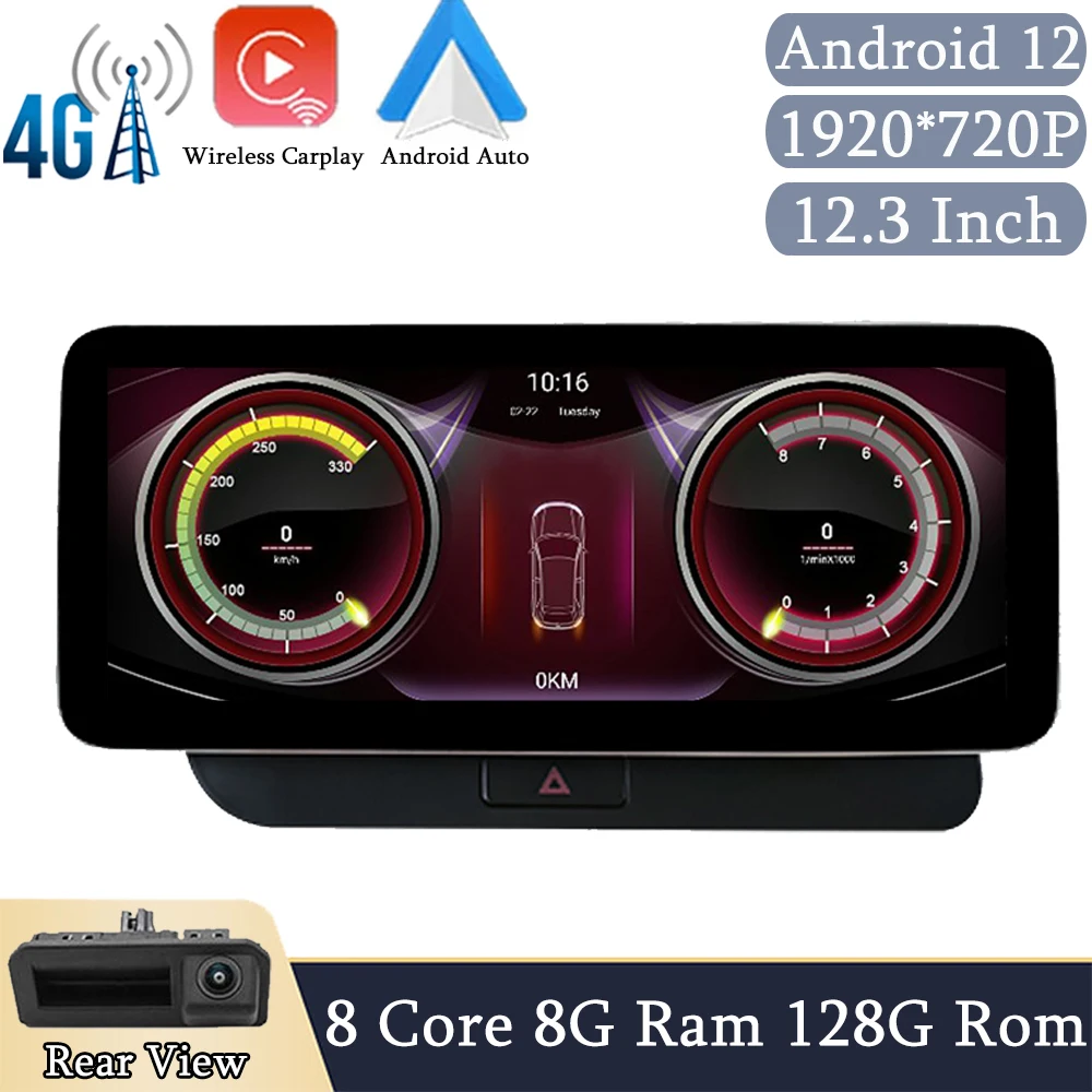 12.3 Inch Android 12 Auto Car Radio Multimedia Player For Audi Q5 2009-2016 Carplay GPS Navigation WIFI Stereo
12.3 Inch Android 12 Auto Car Radio Multimedia Player For Audi Q5 2009-2016 Carplay GPS Navigation WIFI Stereo