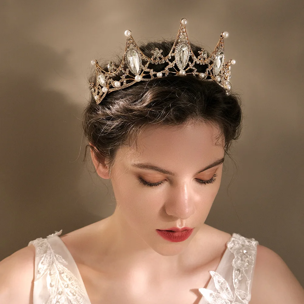 Wedding Tiaras and Crowns Alloy Rhinestone Three-dimensional Hair Hoop Headbands for Hair Woman Brides Tiaras and Headdresses
Wedding Tiaras and Crowns Alloy Rhinestone Three-dimensional Hair Hoop Headbands for Hair Woman Brides Tiaras and Headdresses