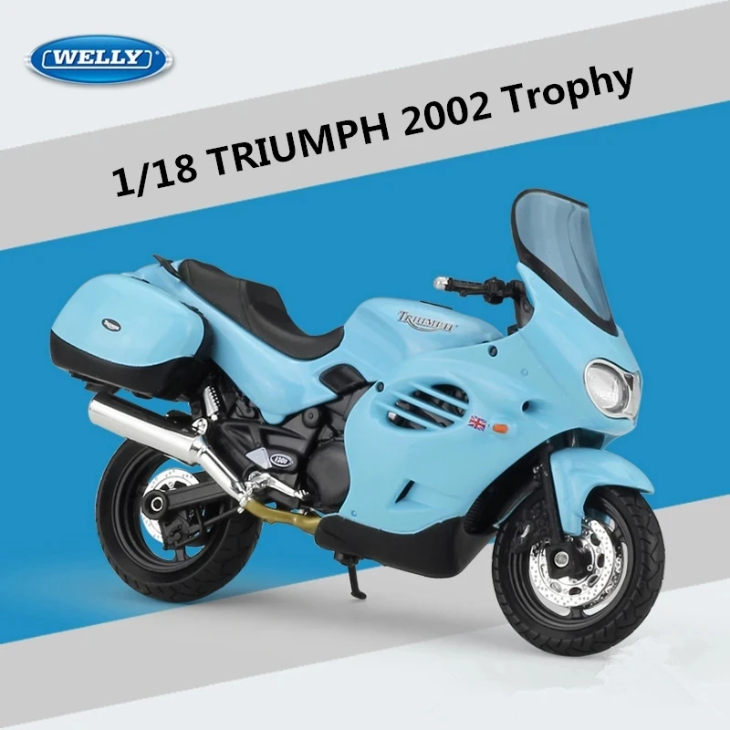 Welly 1:18 Triumph 2002 Trophy Motorcycle Alloy Model Diecast Metal Street Motorcycle Model Simulation Collection Gifts Toys
Welly 1:18 Triumph 2002 Trophy Motorcycle Alloy Model Diecast Metal Street Motorcycle Model Simulation Collection Gifts Toys
