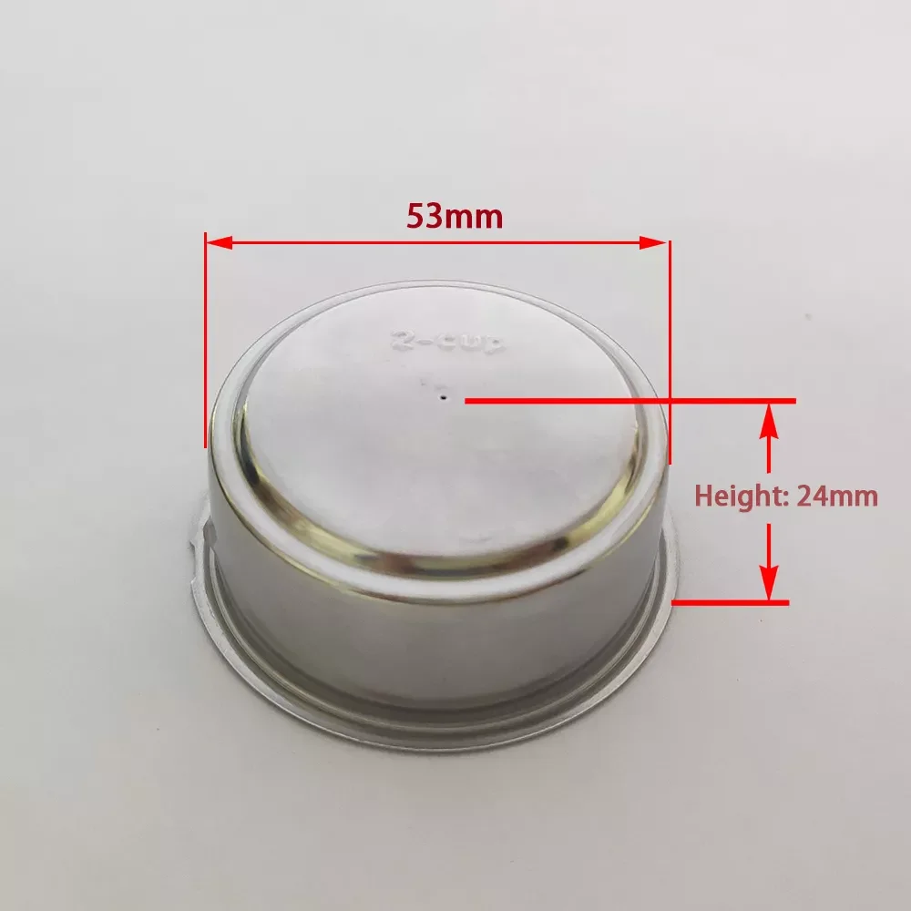 51mm Double-Cup Coffee Machine Pressurized Filter Basket for Household Coffee Maker Parts Non-Pressurized Coffee 2-Cup
51mm Double-Cup Coffee Machine Pressurized Filter Basket for Household Coffee Maker Parts Non-Pressurized Coffee 2-Cup