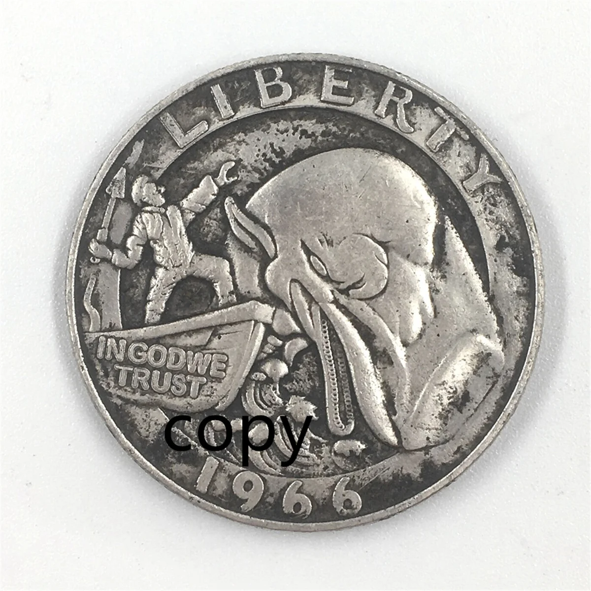 Cthulhu Mythos HOBO COIN Rangers COIN US Coin Gift Challenge REPLICA Commemorative Coin - REPLICA Coin Medal Coins Collection
Cthulhu Mythos HOBO COIN Rangers COIN US Coin Gift Challenge REPLICA Commemorative Coin - REPLICA Coin Medal Coins Collection
