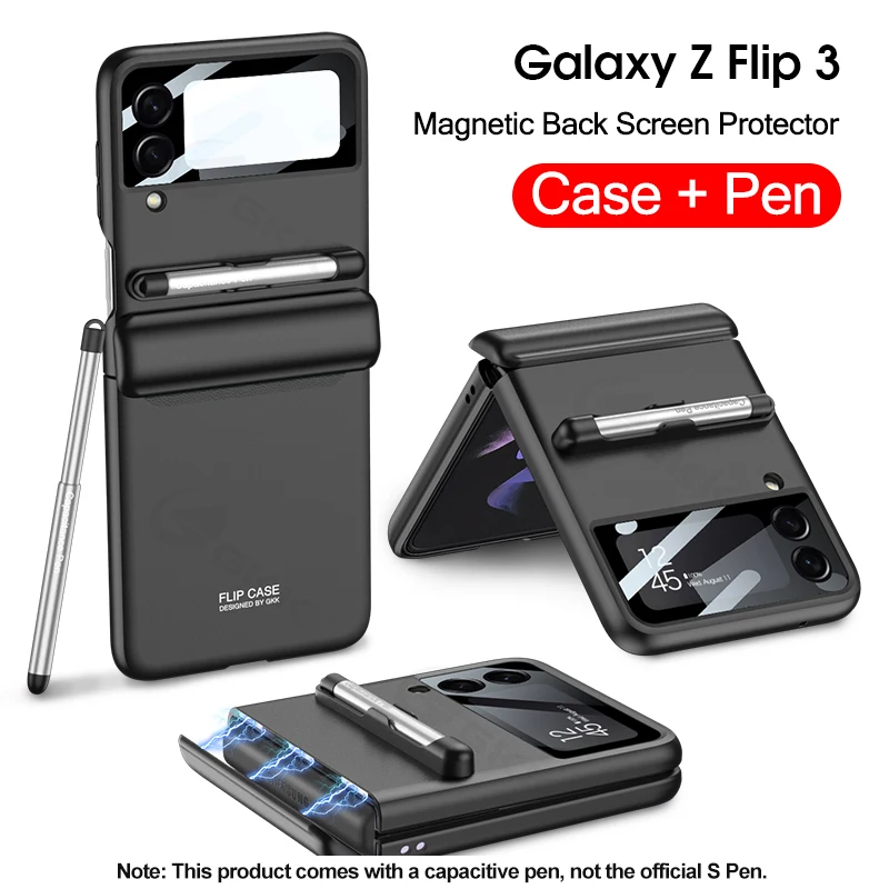 Магнитный чехол с полной защитой для Samsung Galaxy Z Flip 3 5G с емкостной пластиковой ручкой, чехол для Samsung Z Flip3
Магнитный чехол с полной защитой для Samsung Galaxy Z Flip 3 5G с емкостной пластиковой ручкой, чехол для Samsung Z Flip3