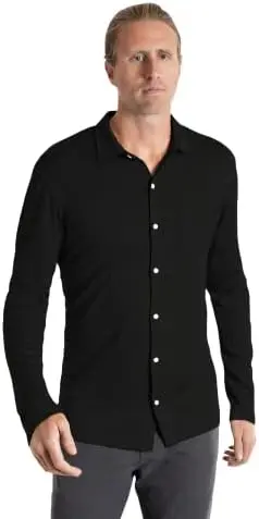 Clothing Men's Merino Wool Long Sleeve Button Up - Wicking Breathable Anti-Odor Fishing shirt Fishing shirts
Clothing Men's Merino Wool Long Sleeve Button Up - Wicking Breathable Anti-Odor Fishing shirt Fishing shirts