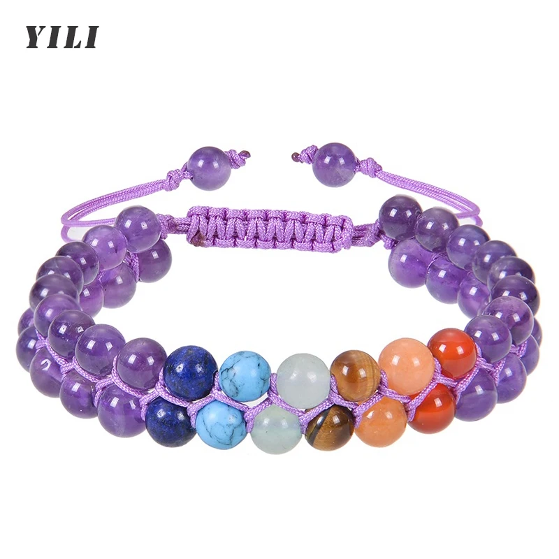Bead Chakra Bracelet 7 Chakras Healing Crystal Bracelet Yoga Stone Beads Bracelets Meditation Relax Anxiety Bangle for Womens
Bead Chakra Bracelet 7 Chakras Healing Crystal Bracelet Yoga Stone Beads Bracelets Meditation Relax Anxiety Bangle for Womens