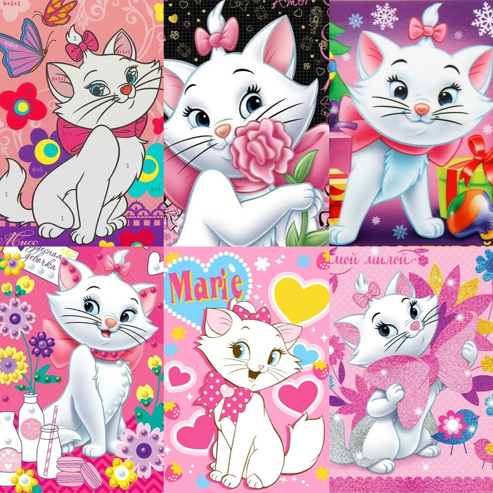 Full Square Diamond Painting Disney Aristocats Marie Cat 5D Diamond Embroidery Cross Stitch Mosaic Sale Home Decoration
Full Square Diamond Painting Disney Aristocats Marie Cat 5D Diamond Embroidery Cross Stitch Mosaic Sale Home Decoration