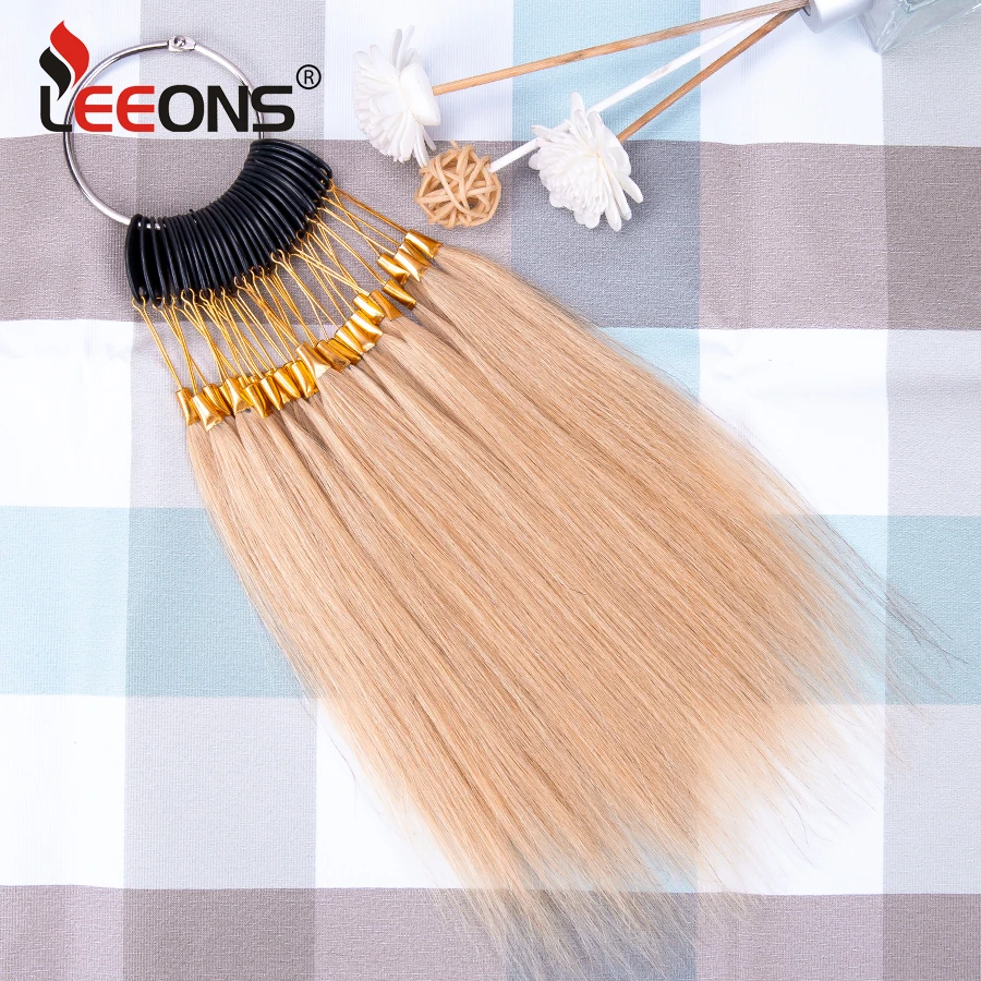 Color Hair Rings Human Hair Swatches Testing Color Straight Samples Hair For Salon Hairdressing 30 Strands/Set Brown Black
Color Hair Rings Human Hair Swatches Testing Color Straight Samples Hair For Salon Hairdressing 30 Strands/Set Brown Black