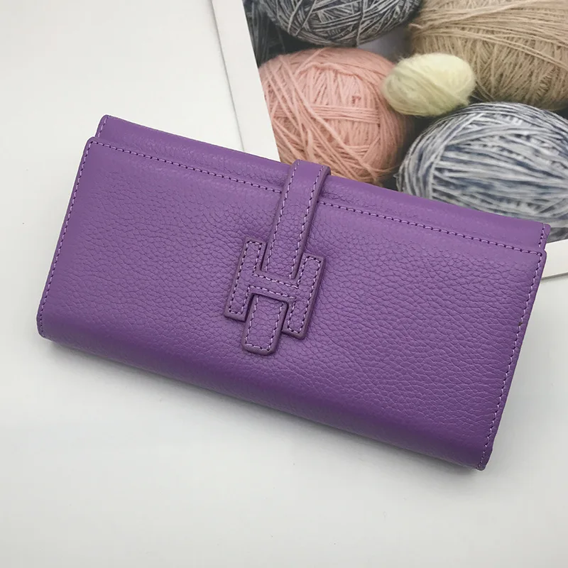 Factory Direct Selling New Head Layer Cowhide New Women's Wallet Leather Long Wallet Hand Bag Mobile Phone Bag
Factory Direct Selling New Head Layer Cowhide New Women's Wallet Leather Long Wallet Hand Bag Mobile Phone Bag