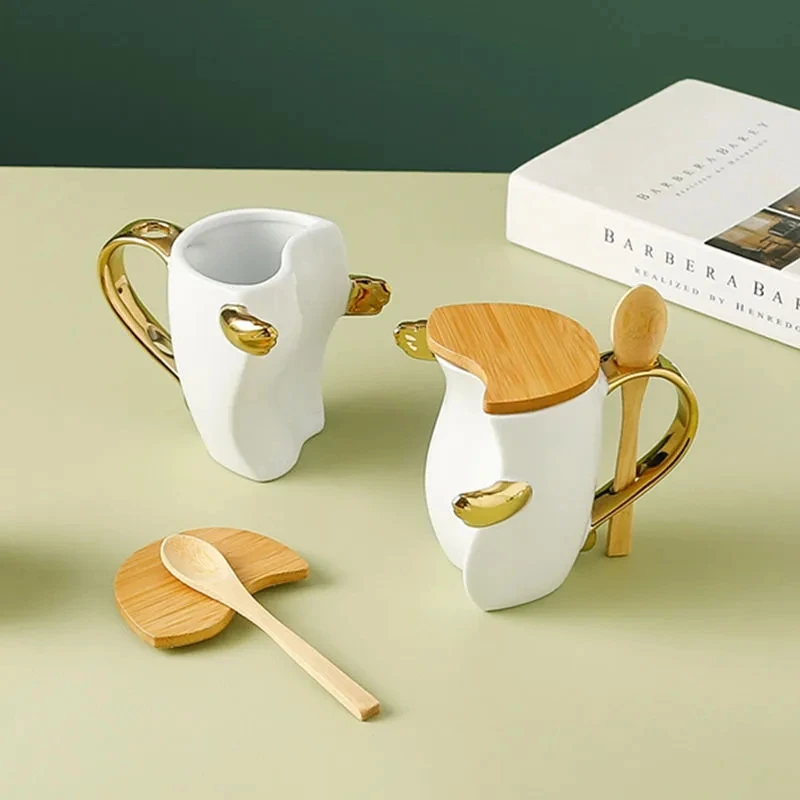 2Pcs/Set Couple Cup Ceramic coffee Mug Embrace With Spoon cover Valentine's Day Wedding Birthday Christmas Gift
2Pcs/Set Couple Cup Ceramic coffee Mug Embrace With Spoon cover Valentine's Day Wedding Birthday Christmas Gift