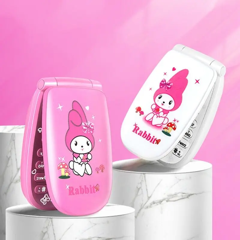 Sanrio Mini Mobile Phone Kawaii Hello Kitty Personality Flip Phone Cartoon Cute Mobile Phone Children's Gift GSM With Mp3 Player
Sanrio Mini Mobile Phone Kawaii Hello Kitty Personality Flip Phone Cartoon Cute Mobile Phone Children's Gift GSM With Mp3 Player