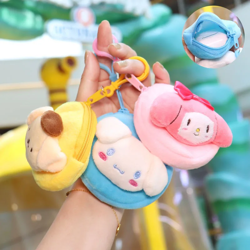 Cartoon Animation Sanrio My Melody Kuromi Cute Creative Mini Headset Coin Bag Pendant Car Key Accessories Small Bag Girl's Gift 
Cartoon Animation Sanrio My Melody Kuromi Cute Creative Mini Headset Coin Bag Pendant Car Key Accessories Small Bag Girl's Gift