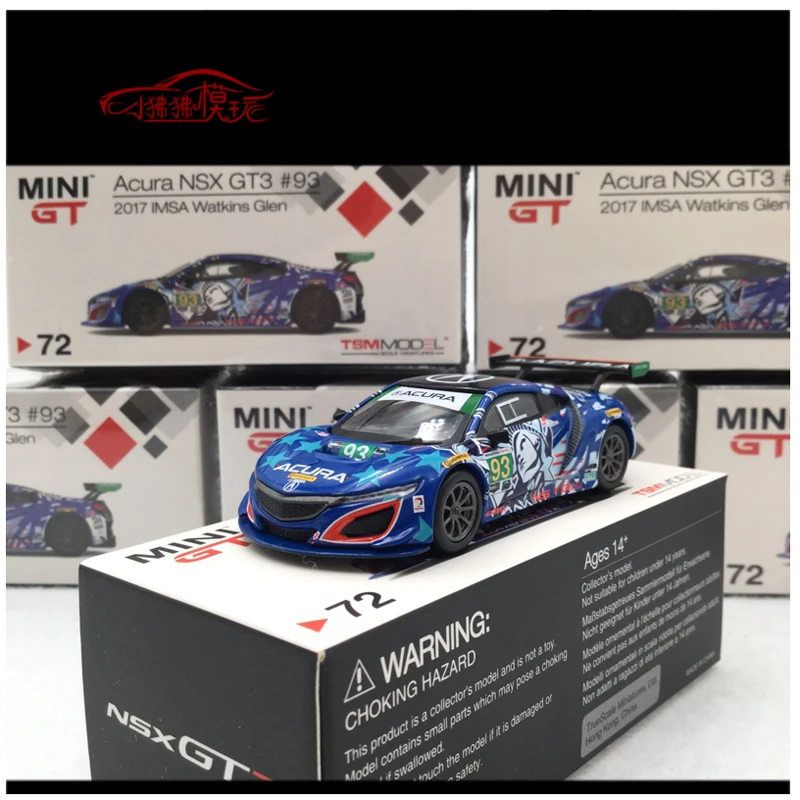Spot MINI GT 1:64 Honda Acura NSX GT3 Statue of Liberty 93# alloy car model
Spot MINI GT 1:64 Honda Acura NSX GT3 Statue of Liberty 93# alloy car model