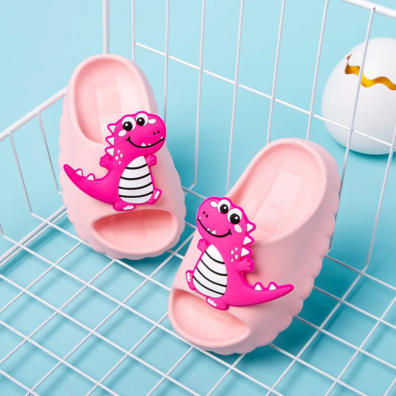 Baby Boys Cute Cartoon Dinosaur Open-toe Children Slippers Simple Solid Color 2023 Summer New Kids Fashion Girls Beach Shoes PU
Baby Boys Cute Cartoon Dinosaur Open-toe Children Slippers Simple Solid Color 2023 Summer New Kids Fashion Girls Beach Shoes PU
