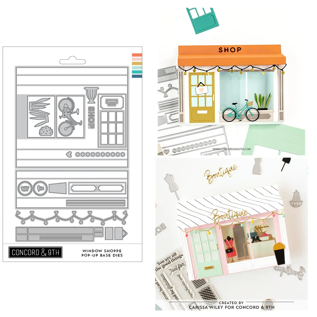 Window Shoppe Pop Base Metal Cutting Dies Decor Scrapbooking DIY Craft Card Paper Punching Embossing Handmade 2023 New Arrivals
Window Shoppe Pop Base Metal Cutting Dies Decor Scrapbooking DIY Craft Card Paper Punching Embossing Handmade 2023 New Arrivals