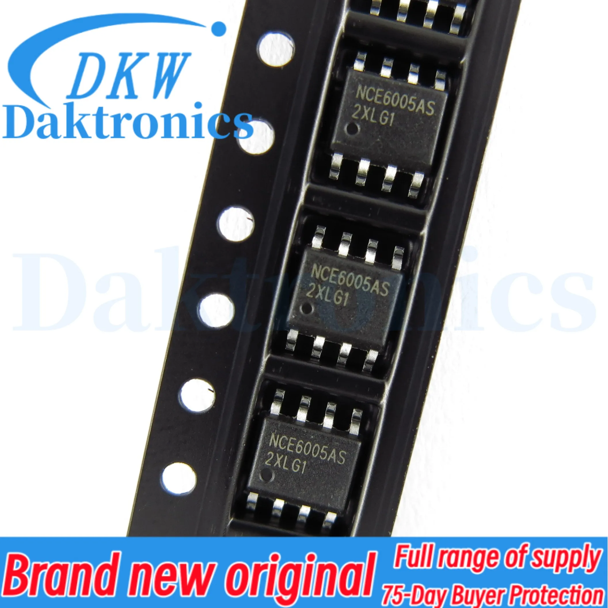 NCE6005AS Original authentic NCE6005AS 60V/5A MOS field effect tube dual N-channel package SOP-8 NCE6005
NCE6005AS Original authentic NCE6005AS 60V/5A MOS field effect tube dual N-channel package SOP-8 NCE6005