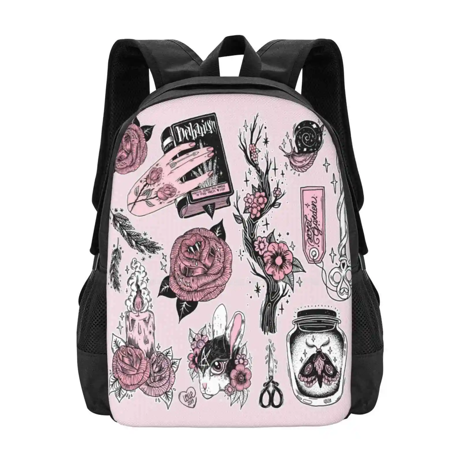 Ostara Bag Backpack For Men Women Girls Teenage Ostara Spring Equinox Nature Witchy Grimoire Magical
Ostara Bag Backpack For Men Women Girls Teenage Ostara Spring Equinox Nature Witchy Grimoire Magical