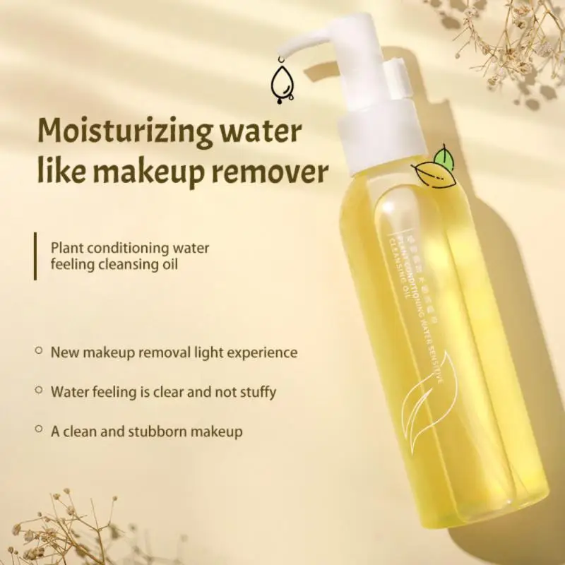 ELECOOL Water-feeling Cleansing Makeup Remover Oil Natural Water-feeling Plants Sensitive Skin Facial Deep Cleansing Not Greasy
ELECOOL Water-feeling Cleansing Makeup Remover Oil Natural Water-feeling Plants Sensitive Skin Facial Deep Cleansing Not Greasy