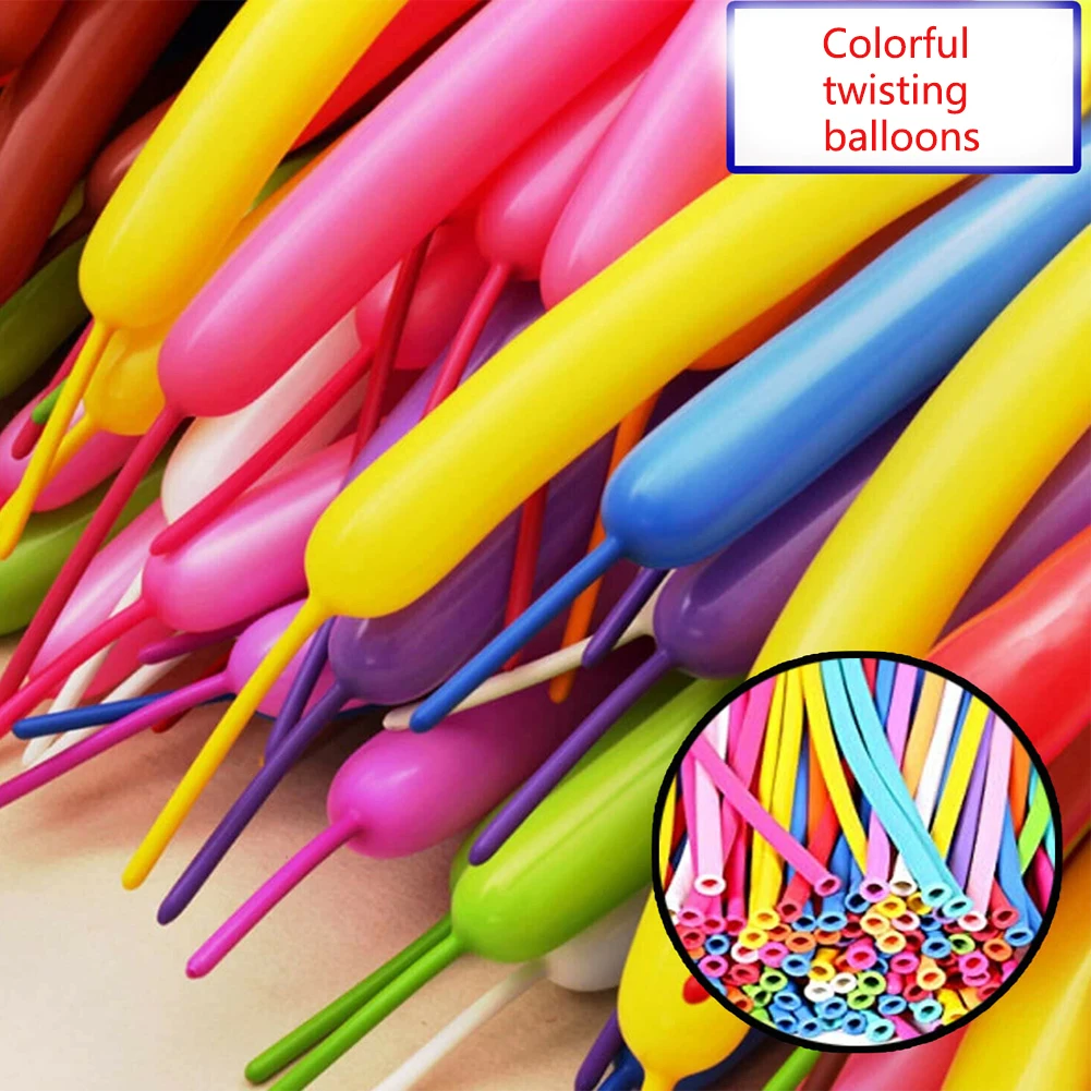 100pcs 30cm Latex Balloons Multicolor Balloons Long Balloon DIY Modelling Clown Toys Birthday Wedding Party Decoration
100pcs 30cm Latex Balloons Multicolor Balloons Long Balloon DIY Modelling Clown Toys Birthday Wedding Party Decoration
