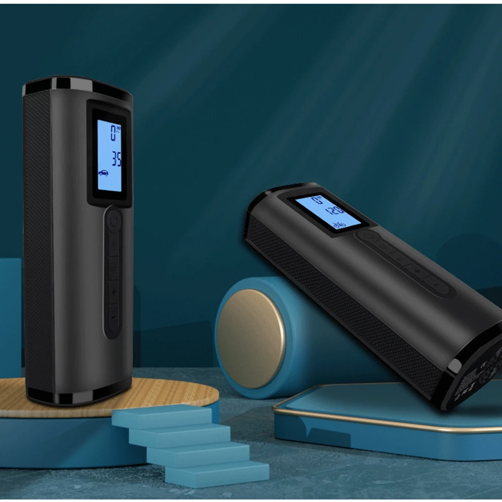 Car Mounted Miniature Portable Multi-Function Fast Charging Wireless Hand-Held Tire Pump Inflation Pump Charging Bank
Car Mounted Miniature Portable Multi-Function Fast Charging Wireless Hand-Held Tire Pump Inflation Pump Charging Bank