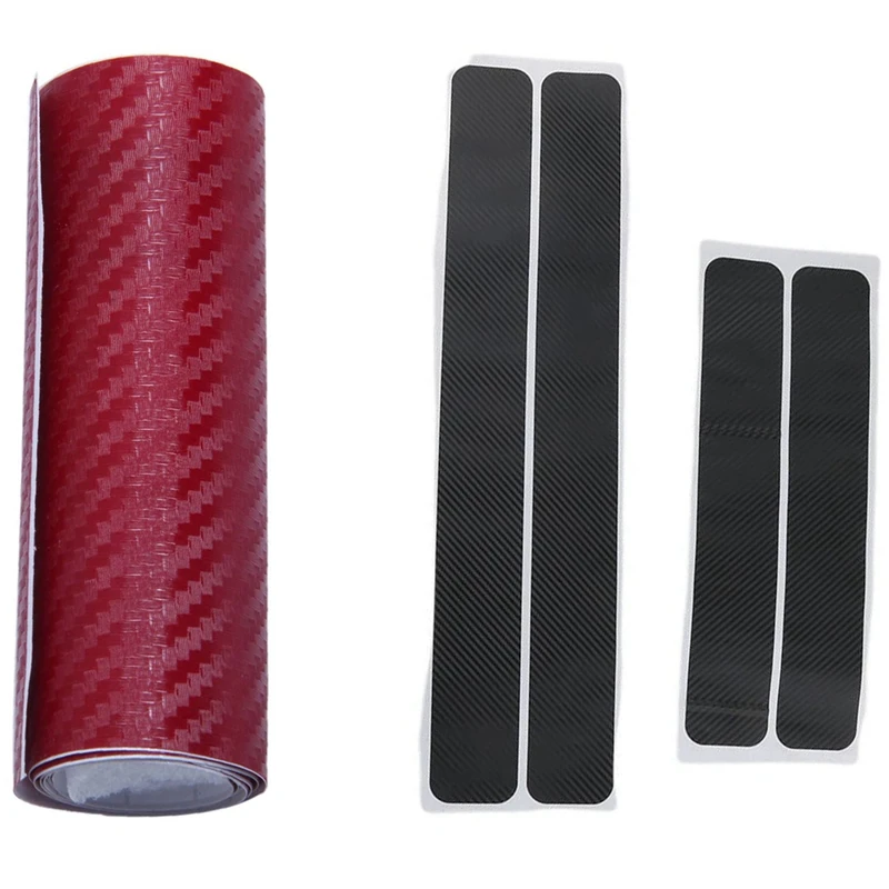 1X Vehicle DIY 3D Carbon Fiber Vinyl Wrap Roll Film Sticker & 4PCS Door Sill Scuff Welcome Pedal Protect Stickers
1X Vehicle DIY 3D Carbon Fiber Vinyl Wrap Roll Film Sticker & 4PCS Door Sill Scuff Welcome Pedal Protect Stickers