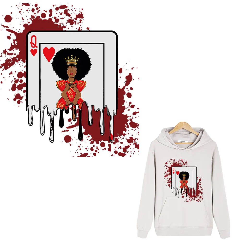 Iron on Patches for Clothes Patches for Backpacks T-Shirt Parches Afro Black Women Heat Transfer Stikers Ink Art Thermo Stickers
Iron on Patches for Clothes Patches for Backpacks T-Shirt Parches Afro Black Women Heat Transfer Stikers Ink Art Thermo Stickers