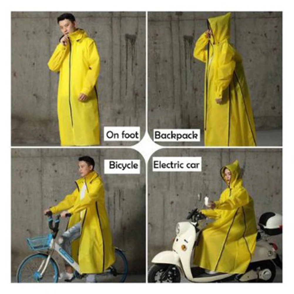 Women/Men EVA Hooded Raincoat Long Waterproof Not Deformed Adjustable Cuffs For Mountaineering Camping Motorcycle Rain Gear
Women/Men EVA Hooded Raincoat Long Waterproof Not Deformed Adjustable Cuffs For Mountaineering Camping Motorcycle Rain Gear