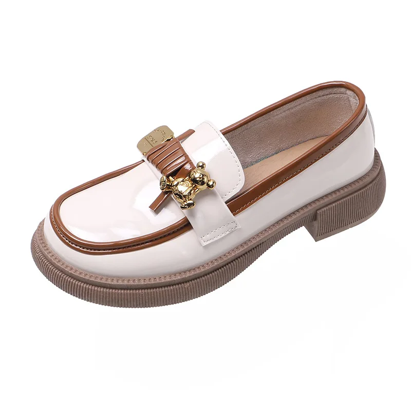 PU Leather Loafers Shoes for Women Metal Decoration Elegant Heel Shoe Pumps Spring Autumn Mary Jane Luxury Designer Shoes Ladies
PU Leather Loafers Shoes for Women Metal Decoration Elegant Heel Shoe Pumps Spring Autumn Mary Jane Luxury Designer Shoes Ladies